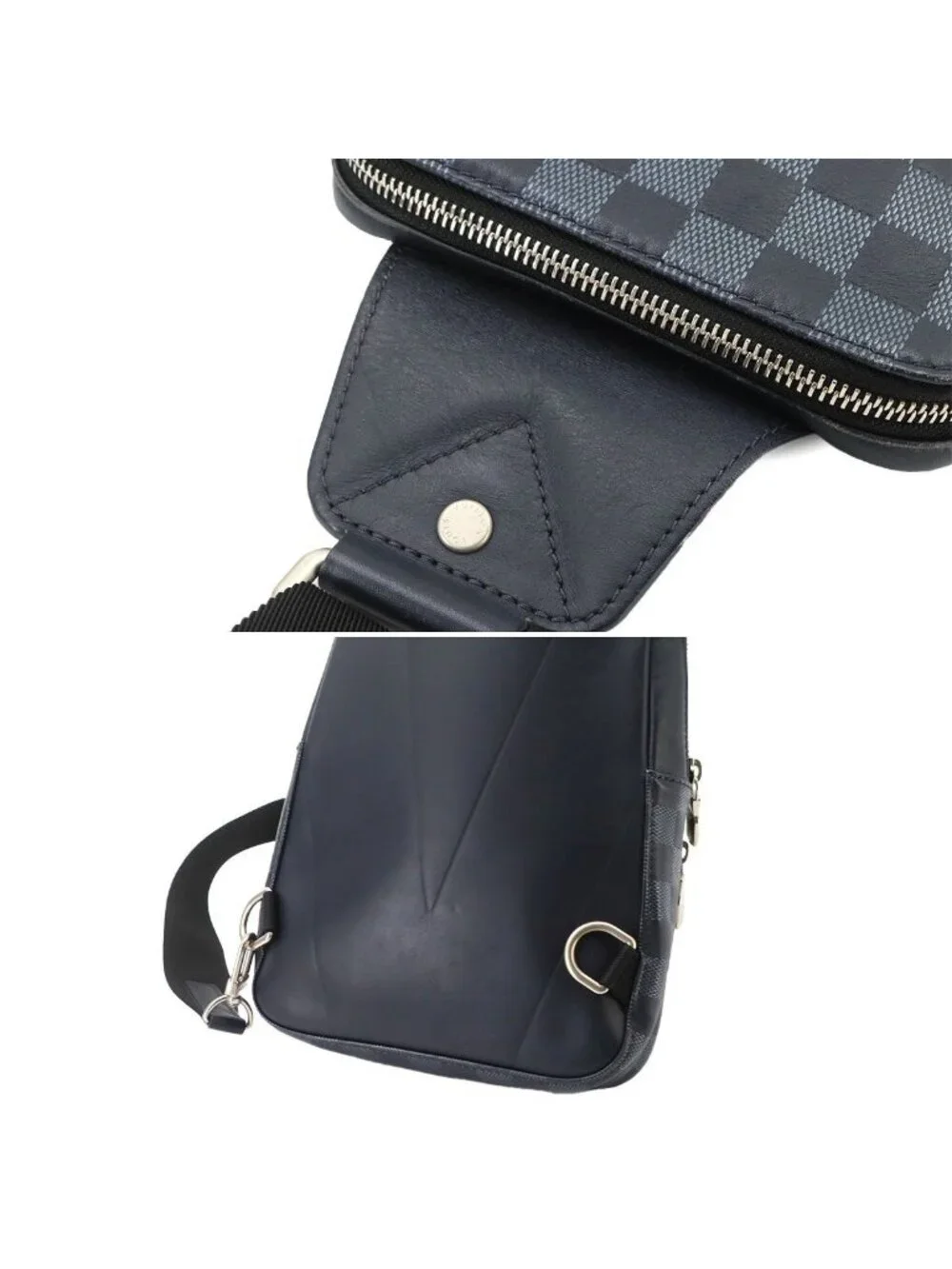 Louis Vuitton Damier Infini Avenue Sling Bag Navy